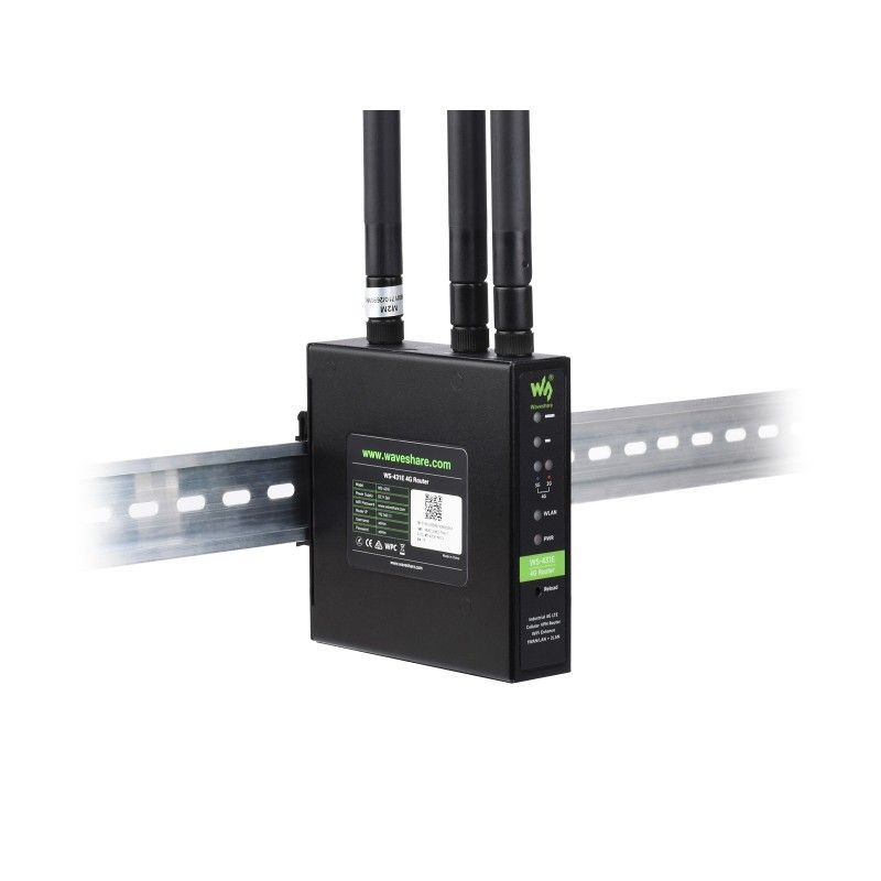 Waveshare WS-431E 4G Router (24769) промисловий маршрутизатор з підтримкою 4G/LTE