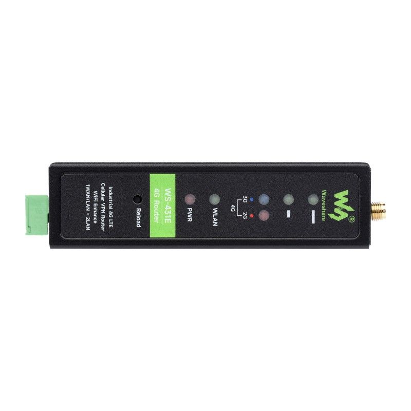 Waveshare WS-431E 4G Router (24769) промисловий маршрутизатор з підтримкою 4G/LTE