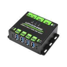 Концентратор USB промислового класу USB3.2-Gen1-HUB-2IN-4OUT (23929)