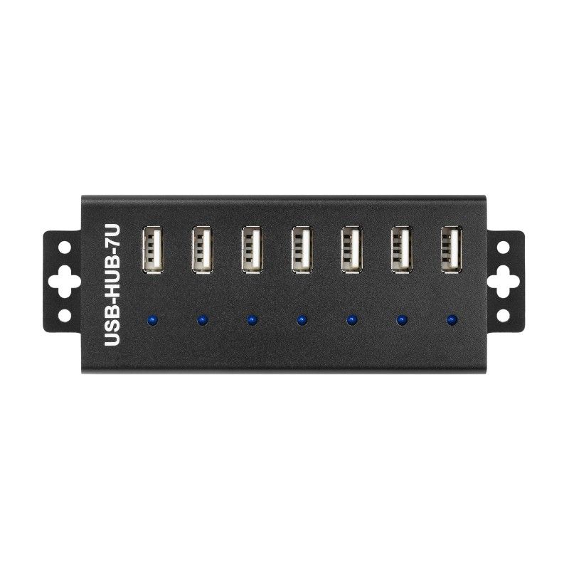 USB-HUB-7U-EU (23077) промисловий USB концентратор 7 портів