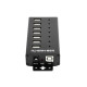 USB-HUB-7U-EU (23077) промисловий USB концентратор 7 портів