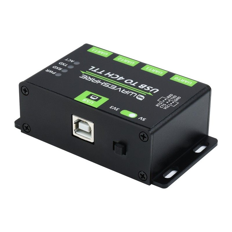 Адаптер USB TO 4CH TTL (21619) – перетворювач USB в 4‑канальний TTL інтерфейс
