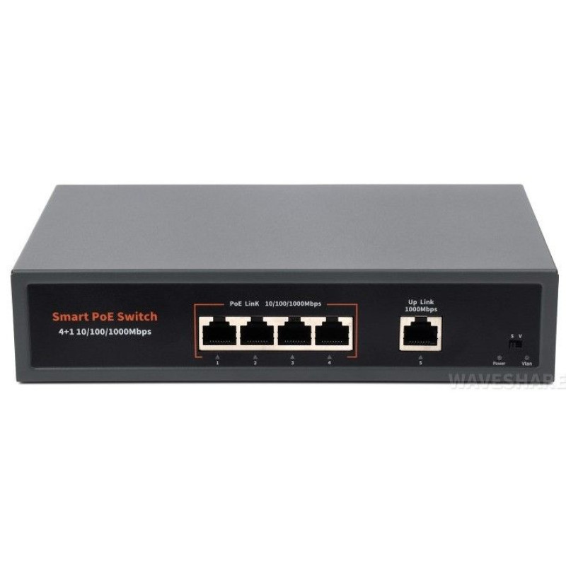 Gigabit-PoE-Switch-120W комутатор локальної мережі для ЄС