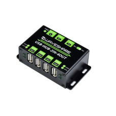 Концентратор USB промислового класу USB-HUB-2IN-4OUT-EU (21605)