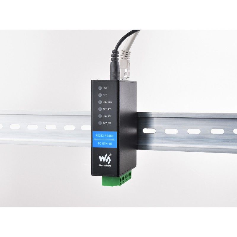 Adapter Адаптер RS232 RS485 TO ETH (B) (25108) конвертер інтерфейсів RS232/RS485 в Ethernet