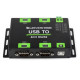 Адаптер USB to 4CH RS232 male port (26854) для підключення 4 послідовних портів