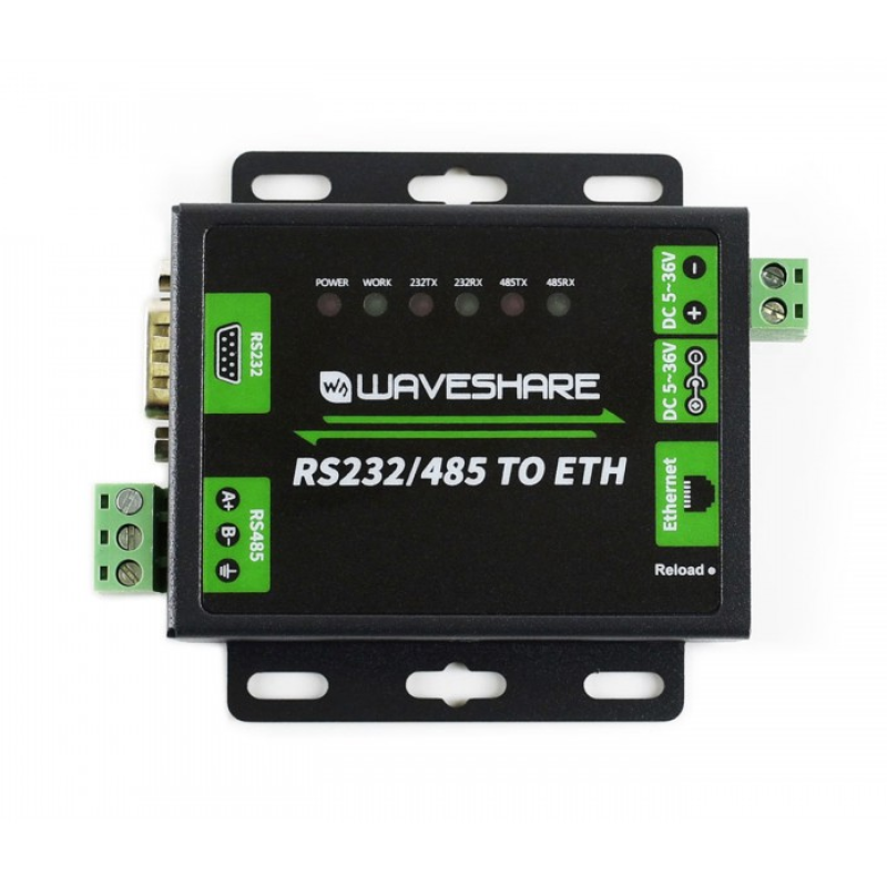 Адаптер RS232/485 TO ETH (16530) для перетворення інтерфейсів RS-232 і RS-485 в Ethernet