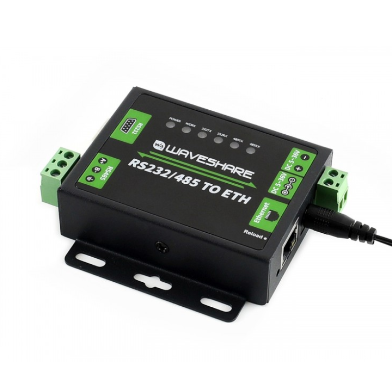 Адаптер RS232/485 TO ETH (16530) для перетворення інтерфейсів RS-232 і RS-485 в Ethernet