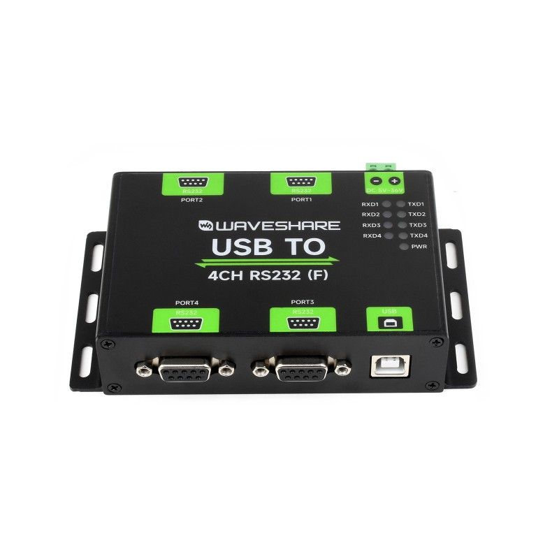 USB конвертер USB TO 4CH RS232 female port (27022) – перехідник 4x RS232