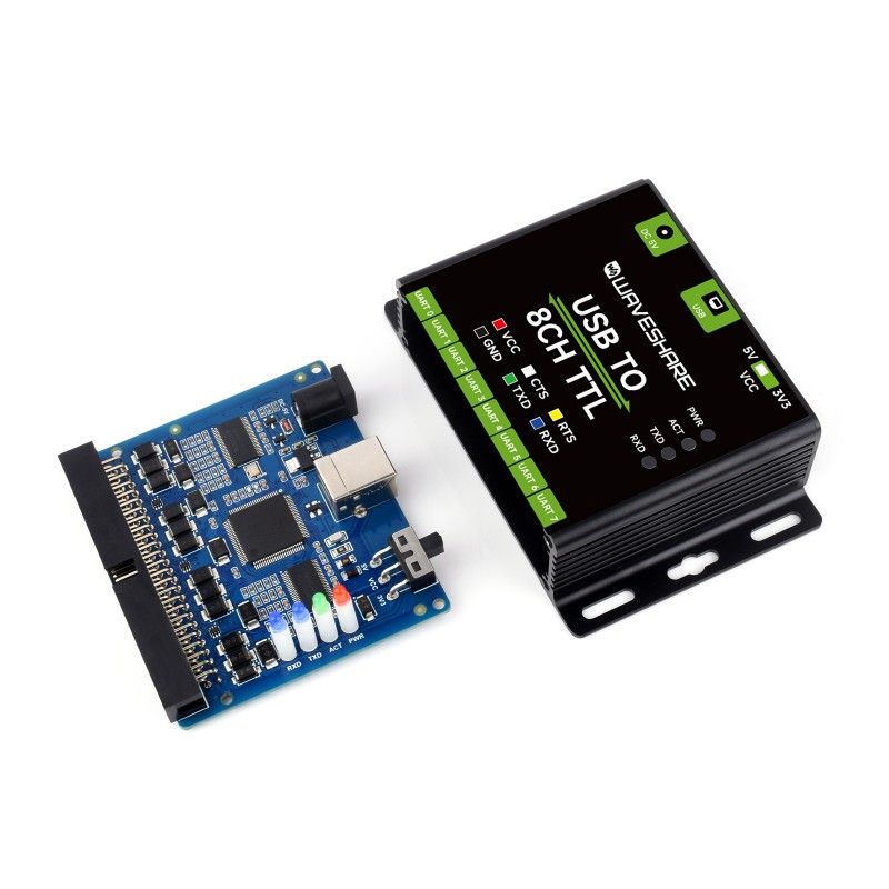 Адаптер USB TO 8CH TTL (27076) – перехідник USB в 8‑канальний TTL