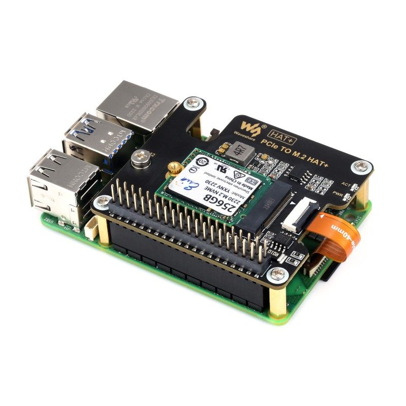 Адаптер PCIe TO M.2 HAT+ (26583) для Raspberry Pi: швидкий перехідник SSD