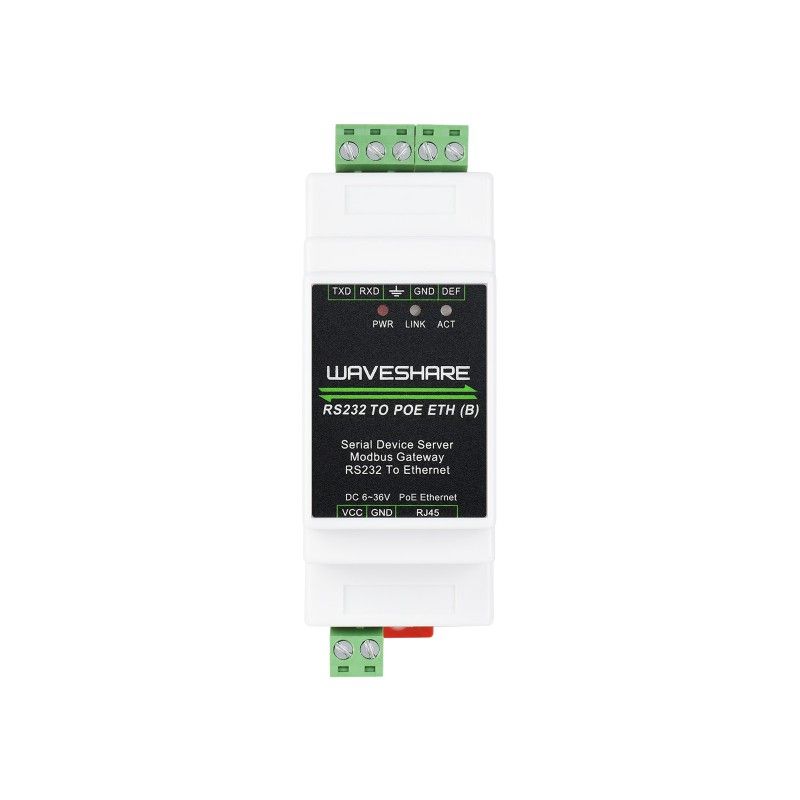 Адаптер RS232 to PoE ETH (B) (23951) – перетворювач інтерфейсу RS232 в Ethernet PoE