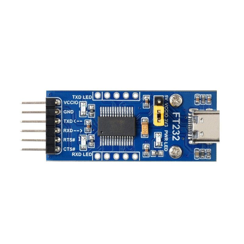 Адаптер FT232 USB UART Board Type C (20646) – плата перетворювача USB-UART