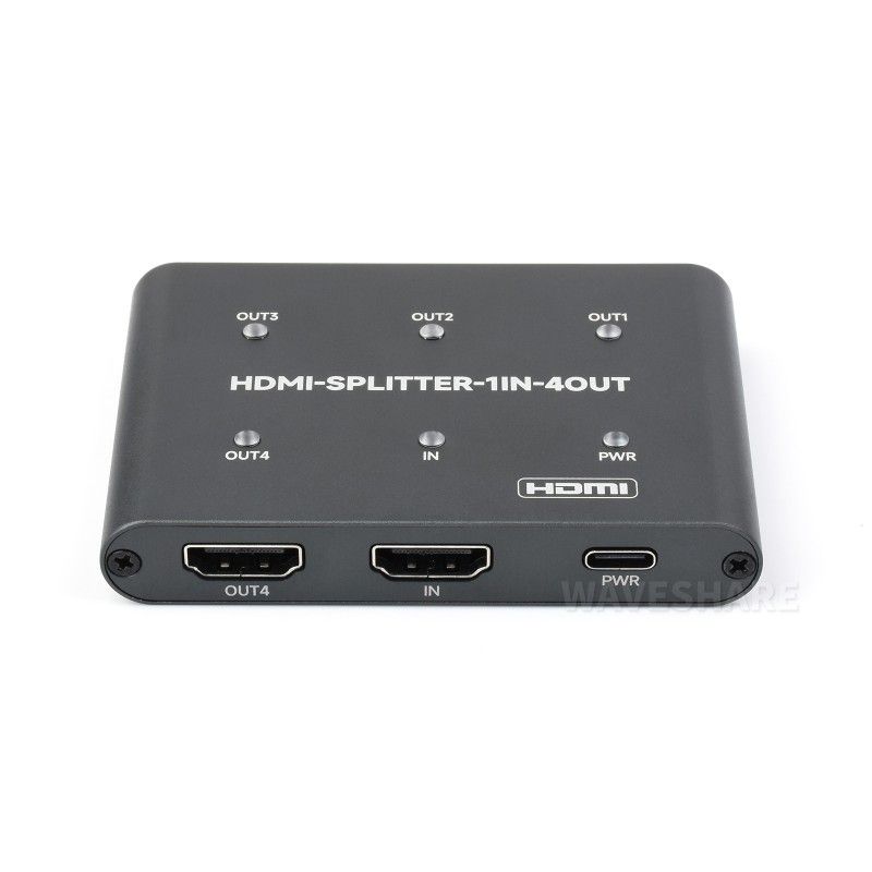 HDMI 4k спліттер, 1 in => 4 для підключення до чотирьох дисплеїв