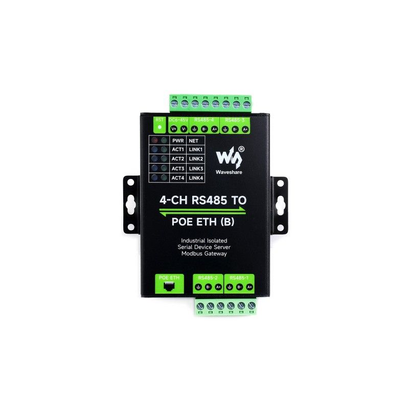 Адаптер 4-CH RS485 TO POE ETH (B) (26361) для перетворення RS485 в PoE Ethernet