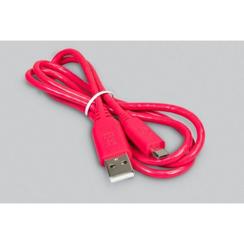 USB Type-A – micro USB Raspberry Pi кабель 1 м червоний