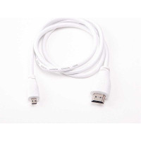 Офіційний Micro HDMI-HDMI кабель для Raspberry Pi, білий (1 метр)