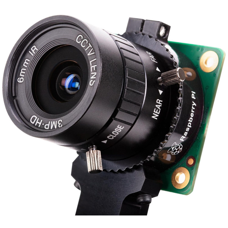 Raspberry PI Об'єктив Wide Angel Lens 6mm для камер та модулів Raspberry Pi