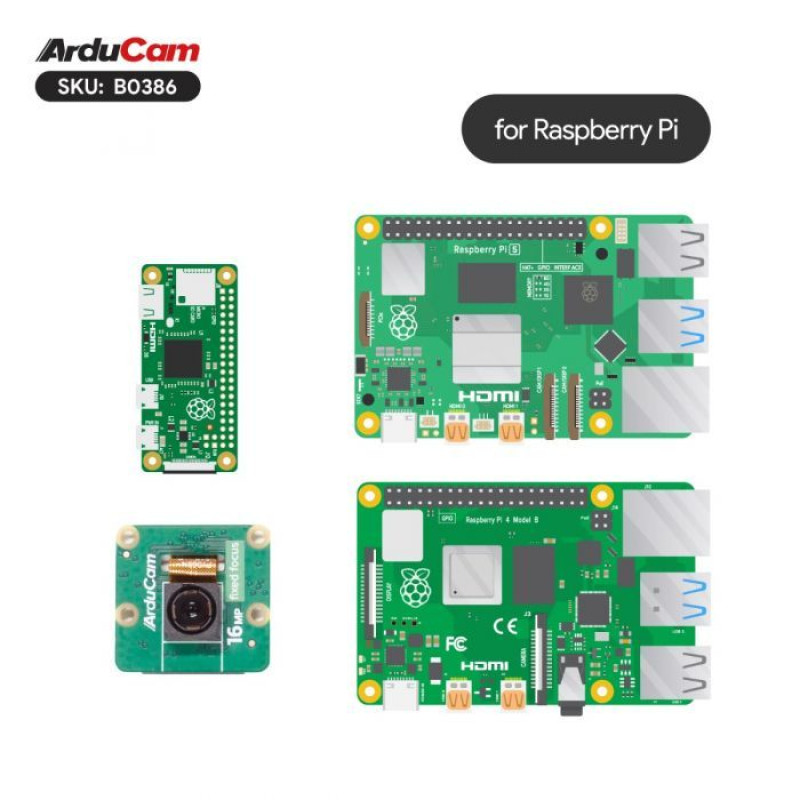 Камера Arducam 16MP NoIR Camera Module