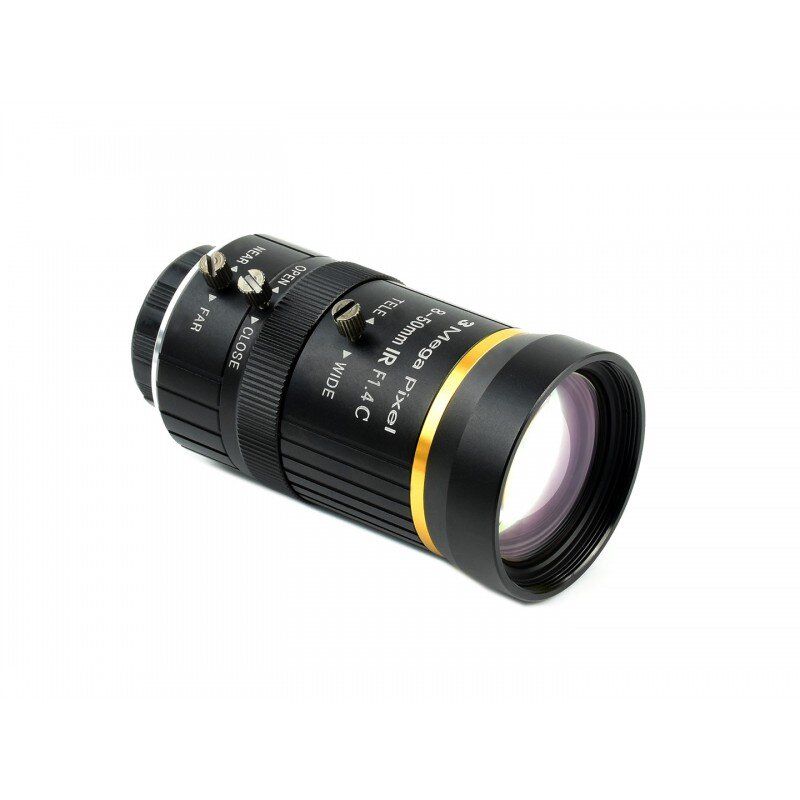 Raspberry PI Zoom Lens 8-50mm об’єктив для камер Raspberry Pi