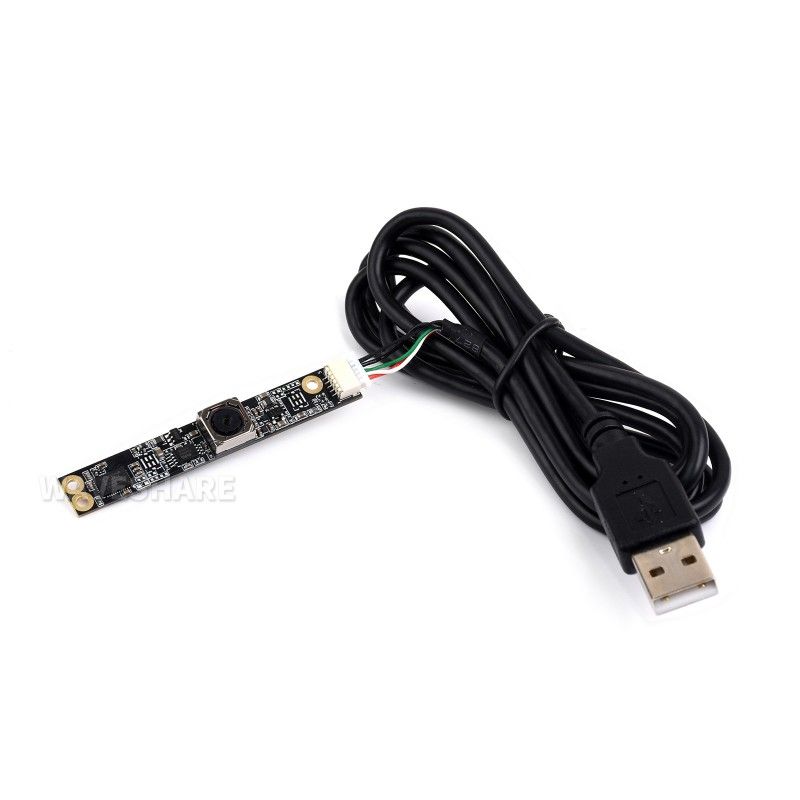 Waveshare OV5693 5MP USB Camera (B) – модуль камери 5 МП для ПК та вбудованих систем