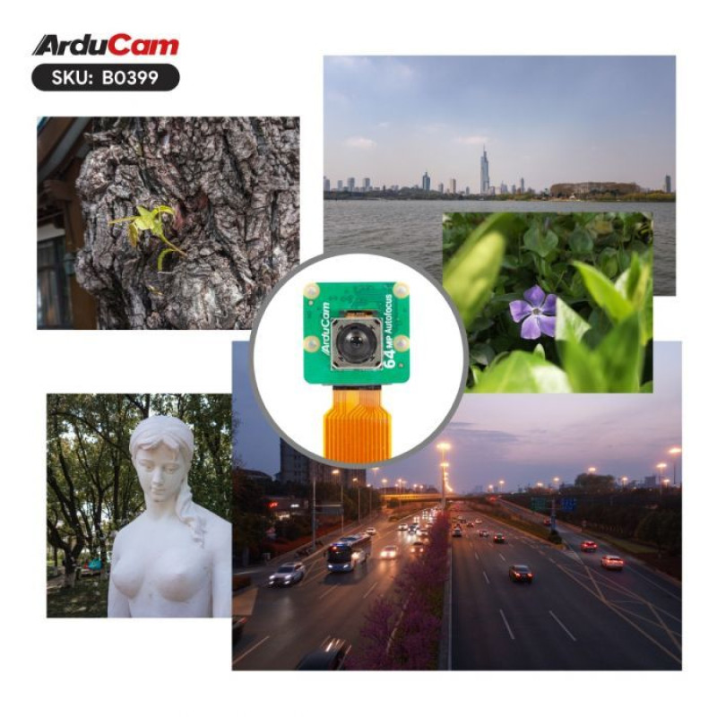 Камера Arducam 64MP PDAF&CDAF Autofocus Camera