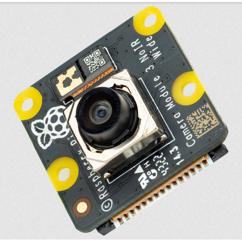 Камера Raspberry Pi Camera Module 3 Ширококутна без ІЧ-фільтру
