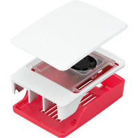 Офіційний Корпус Raspberry Pi 5 Червоно-Білий