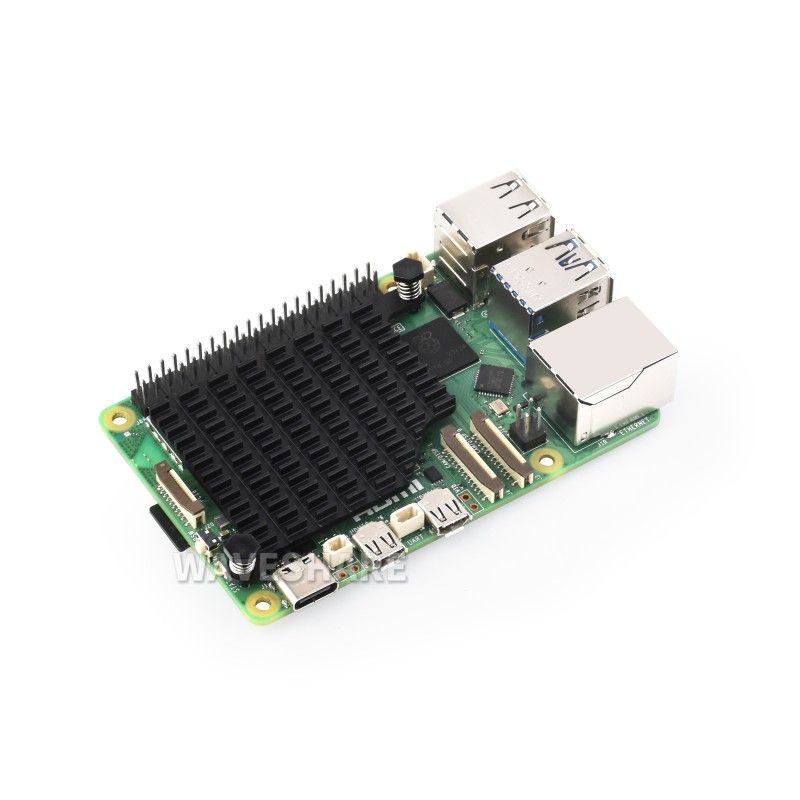 Пасивний кулер Pi5-Passive-Cooler-C для ефективного охолодження Raspberry Pi 5