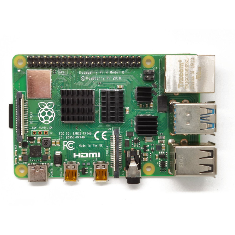 Набір радіаторів для Raspberry Pi 4 Model B