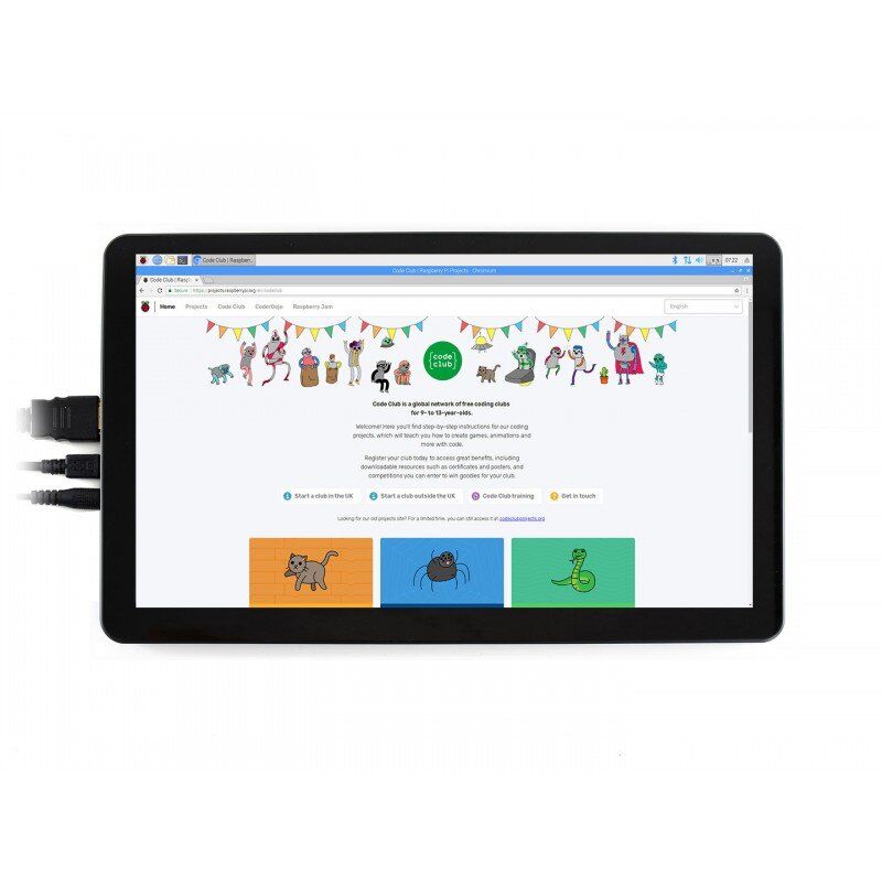 Монітор 15.6inch LCD 1920x1080 HDMI Capacitive Touch Screen (16645)