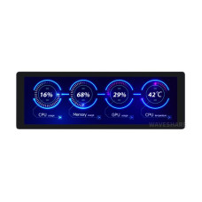 Монітор 7.9inch 400x1280 HDMI No Touch (25488)