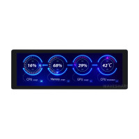 Монітор 7.9inch 400x1280 HDMI Capacitive Touch Screen (25487)