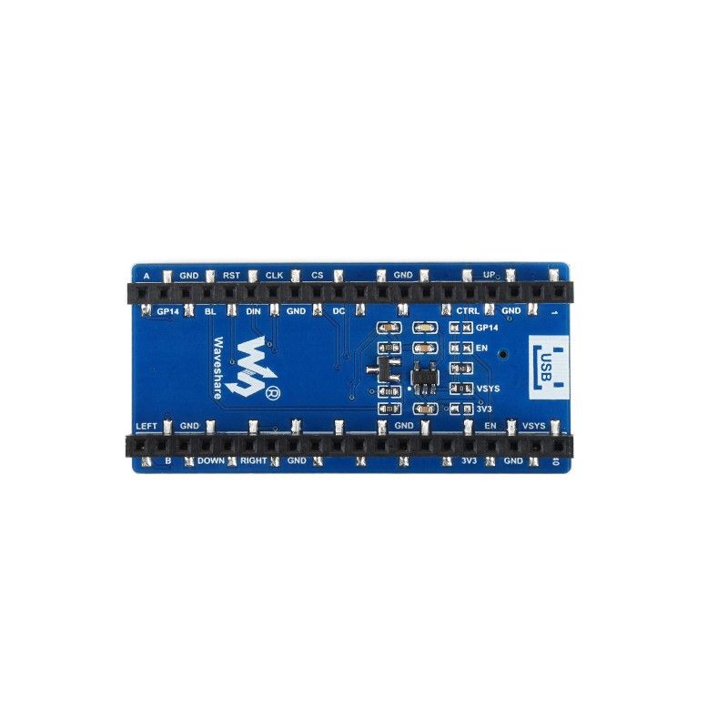 Дисплей Raspberry Pi Pico 0.96inch LCD 160x80 (19653)