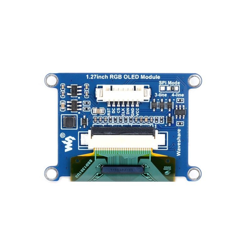 Дисплей 1.27 inch RGB OLED Display Module 128х96 SPI (24691)