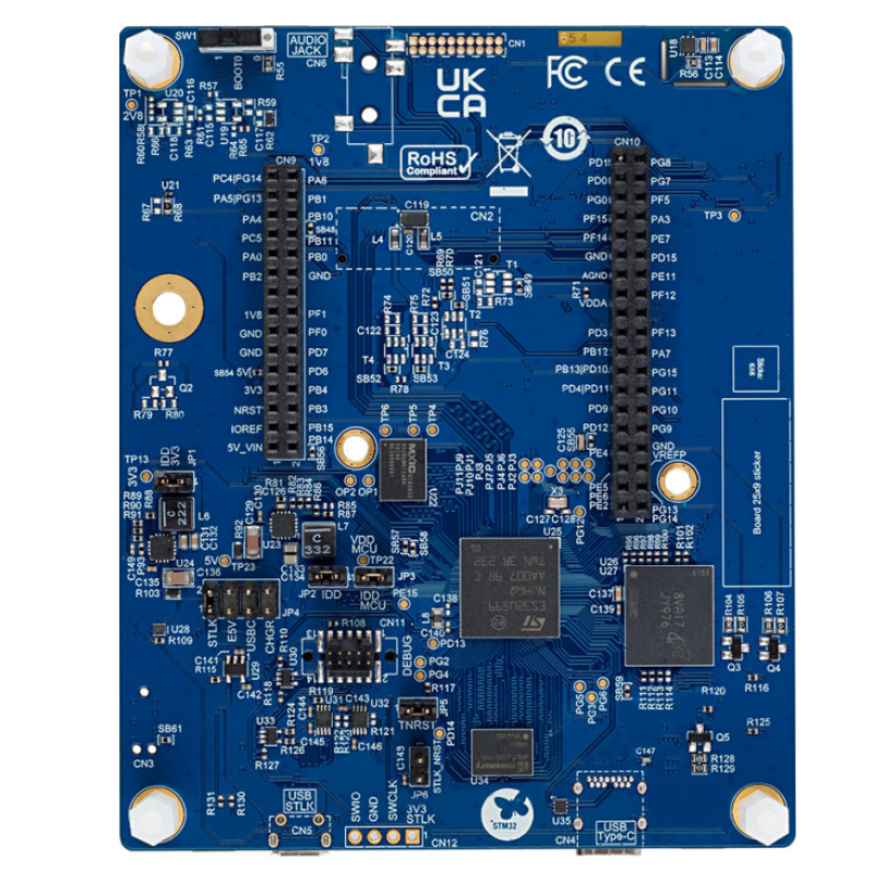 STMicroelectronics STM32U5A9J-DK Discovery Kit на базі мікроконтролера STM32U5A9J