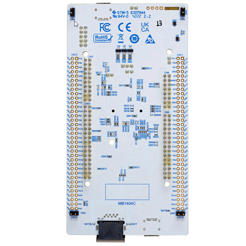 STMicroelectronics NUCLEO-H563ZI плата розробки STM32 Nucleo-144