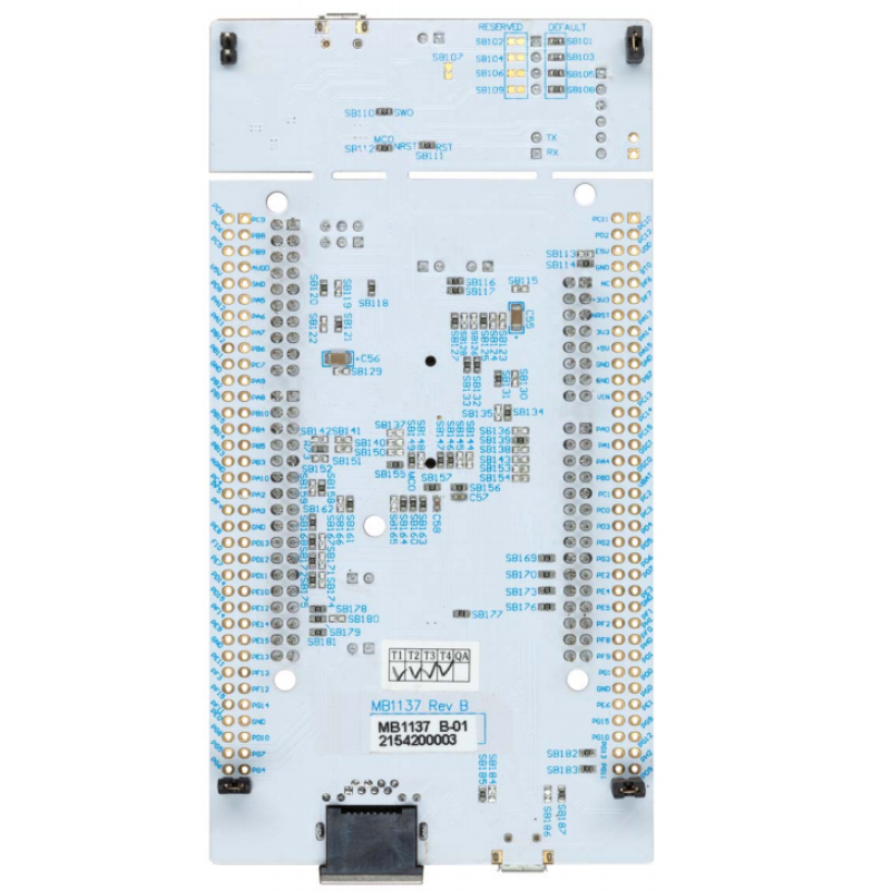 NUCLEO-F722ZE: потужна плата розробки на базі STM32F7