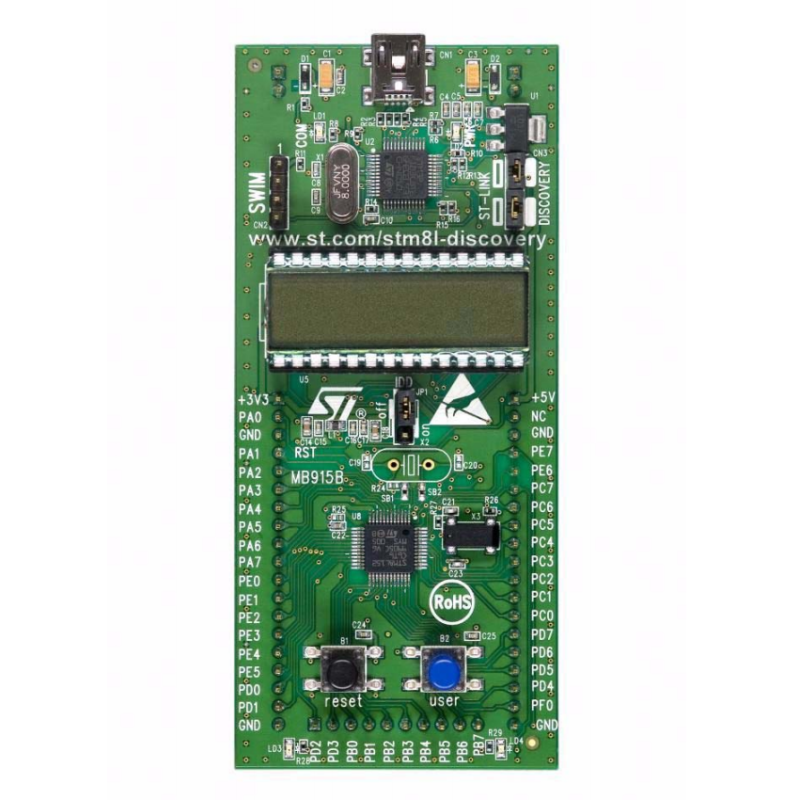 STMicroelectronics STM8L-DISCOVERY демонстраційна плата на мікроконтролері STM8L152C6