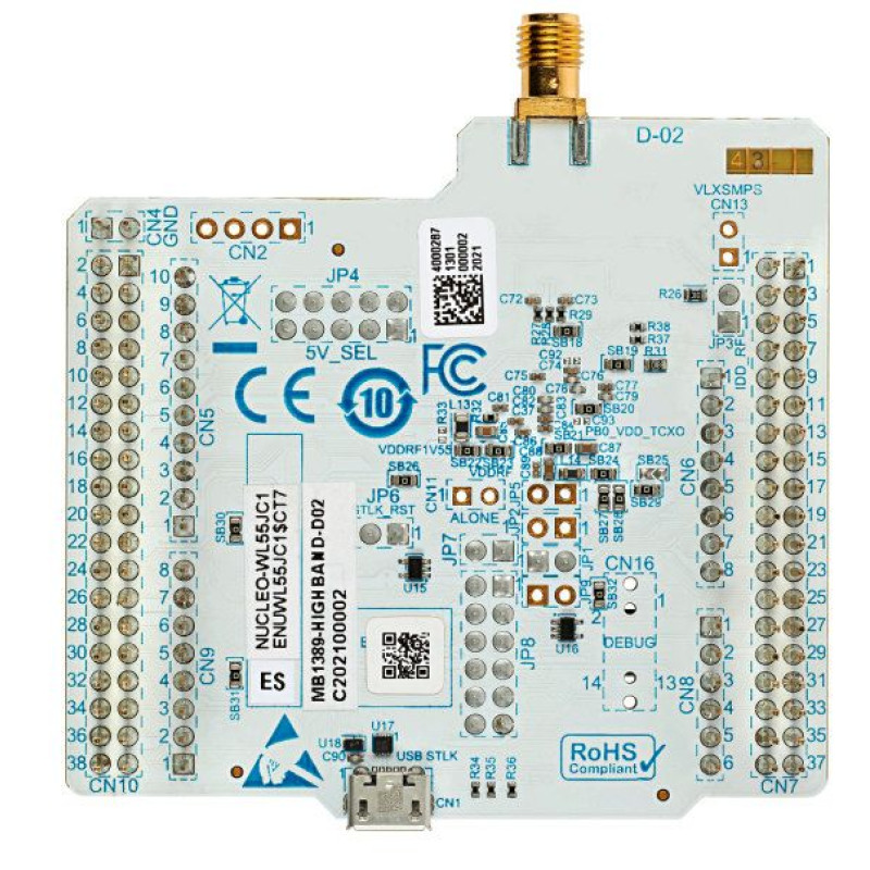 STMicroelectronics NUCLEO-WL55JC1 плата розробки на базі STM32WL55JC