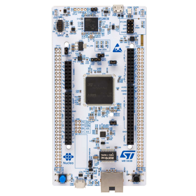 STMicroelectronics NUCLEO-H755ZI-Q плата розробки STM32H755 Nucleo-144