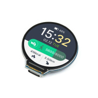 Waveshare RP2040 1.28inch Round LCD Development Board (22668)