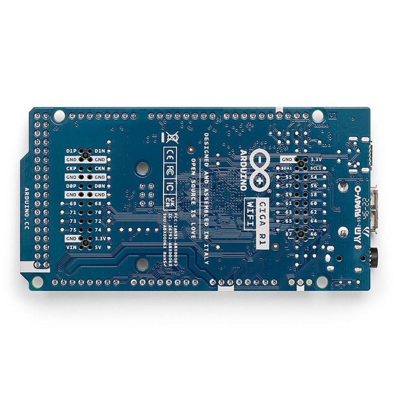 Arduino GIGA R1 WiFi / ABX00063 — потужна плата для професійних проєктів