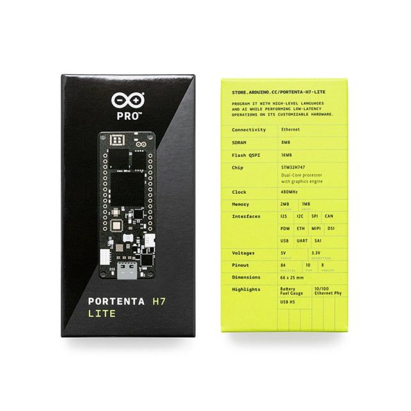 Arduino Portenta H7 Lite ABX00045 плата розробки мікроконтролера
