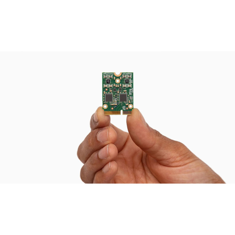 Прискорювач Coral M.2 Accelerator with Dual Edge TPU для ШІ та ML