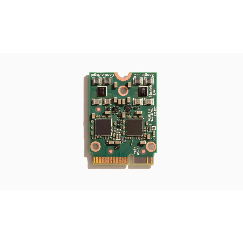 Прискорювач Coral M.2 Accelerator with Dual Edge TPU для ШІ та ML