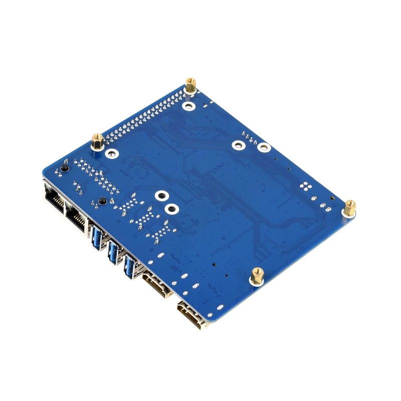 Raspberry Pi Compute Module 4 I/O Dual Gigabit Ethernet Board (19838) плата розширення