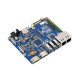 Raspberry Pi Compute Module 4 I/O Dual Gigabit Ethernet Board (19838) плата розширення