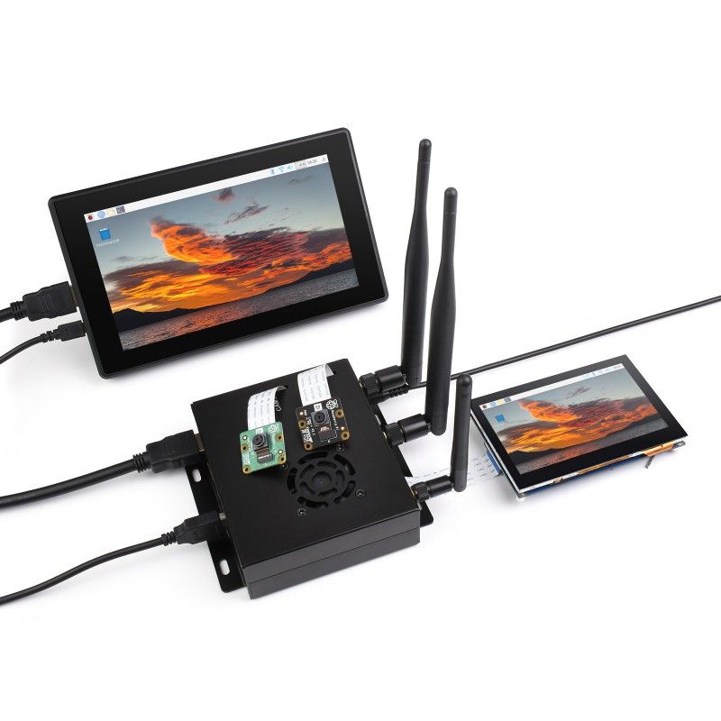 Raspberry Pi Compute Module 4 WiFi6 Dual ETH міні-комп’ютер (23808)