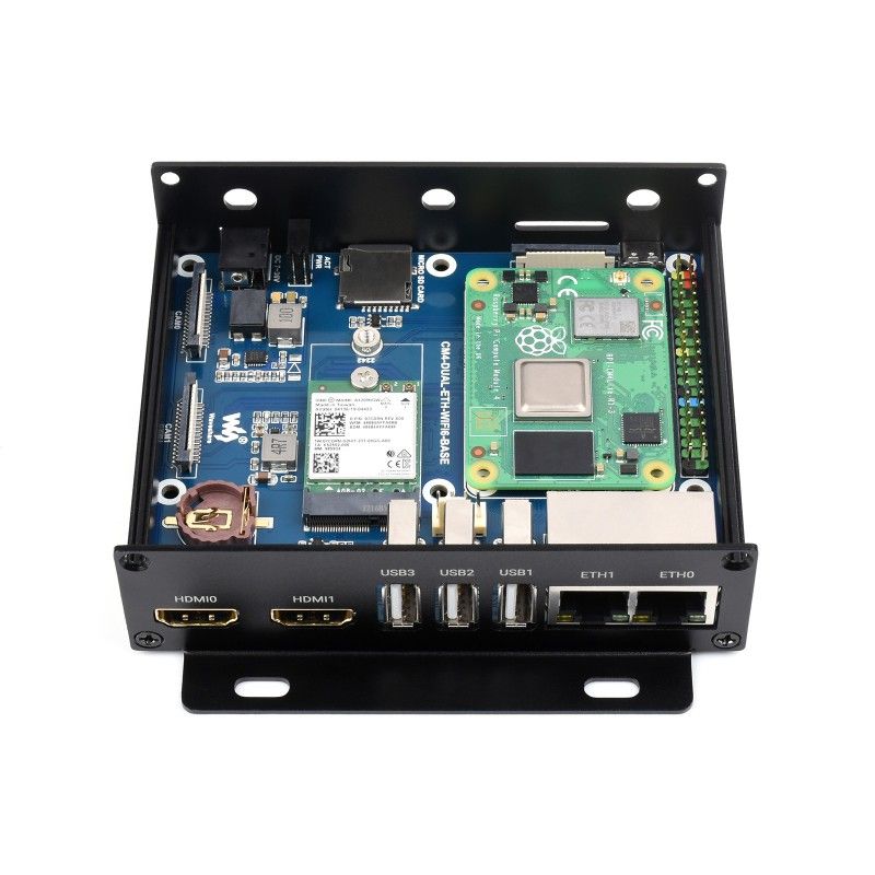 Raspberry Pi Compute Module 4 WiFi6 Dual ETH міні-комп’ютер (23808)